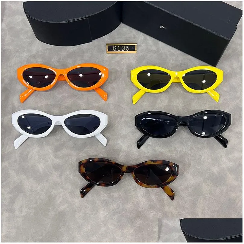 eye designer sunglasses cat ellipses for women small frame trend men gift beach shading uv protection polarized glasses with box nice