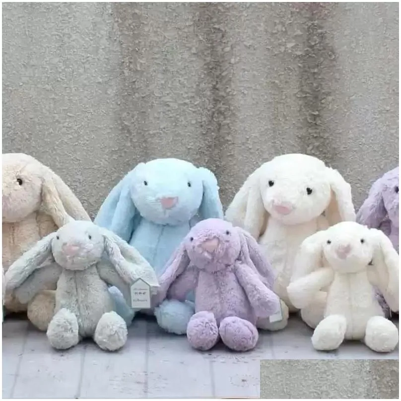 Stuffed & Plush Animals Easter Rabbit Bunny Ear P Toy Soft Stuffed Animal Doll Toys 30Cm 40Cm Cartoon Drop Delivery Toys Gifts Stuffed Dhisx