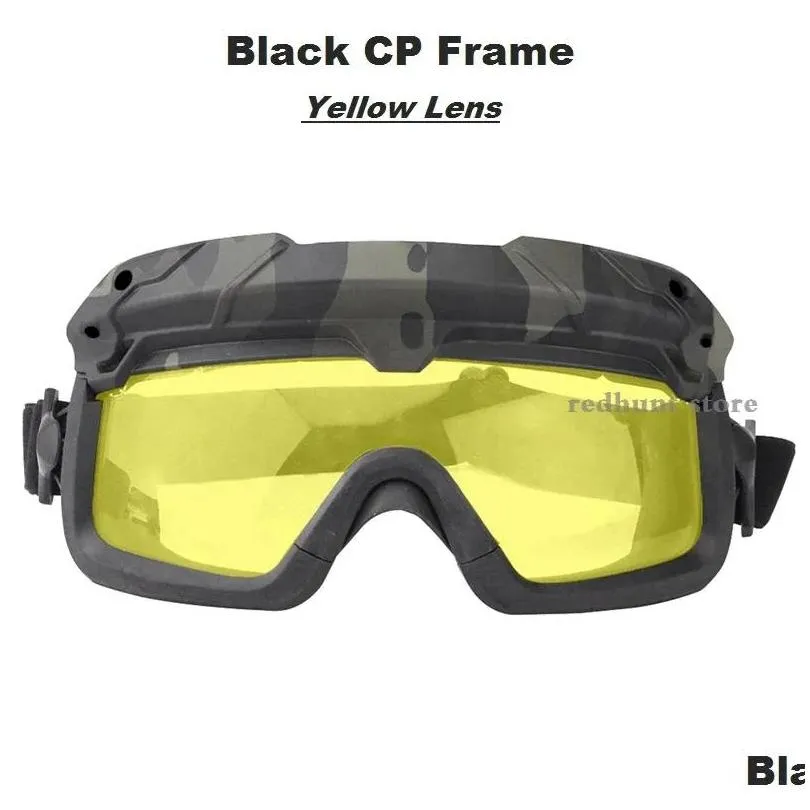 Goggles Tactical Helmet Eyewears Antifog Transparent Hunting Goggles Airsoft Paintball Shooting Wargame Glasses Cs Safety Eyewear