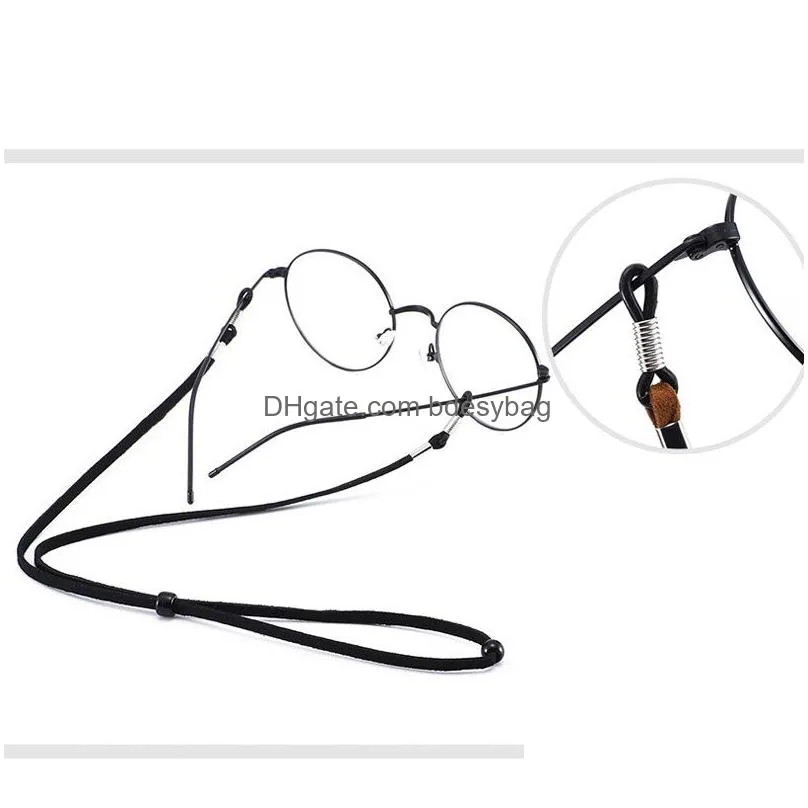Eyeglasses Chains Sports Eyeglass Glasses Sunglasses Chains Neck Cord Strap String Holder Adjustable Fashion Accessories For Women Men Dhra6