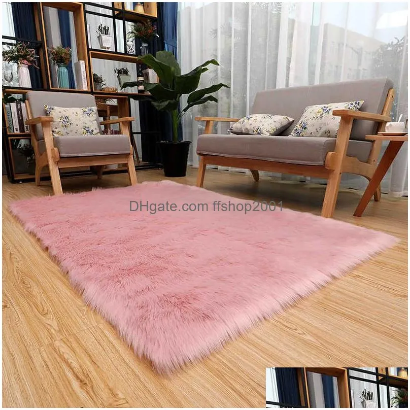carpets plush carpet display counter shelf mat floor dressing table shop decoration interior bedroom living room fur rug door round