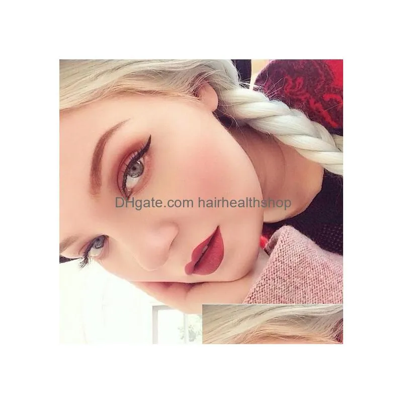 Lipstick 15Pcslot Selling Matte Lipstick Maquiagem Batom Long Lasting Labial Mate Makeup Lip Stick Beauty Make Up Batons6324484 Drop D Dh6Sk