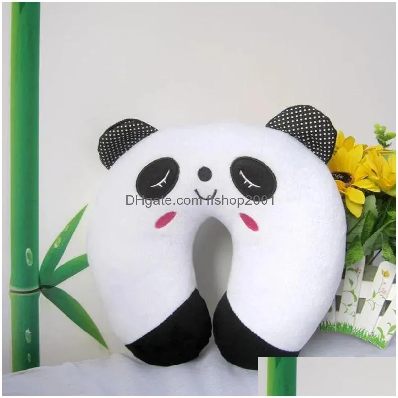 pillow cartoon kids ushaped plush neck nap lunch break cervical travel pillows for children2914946