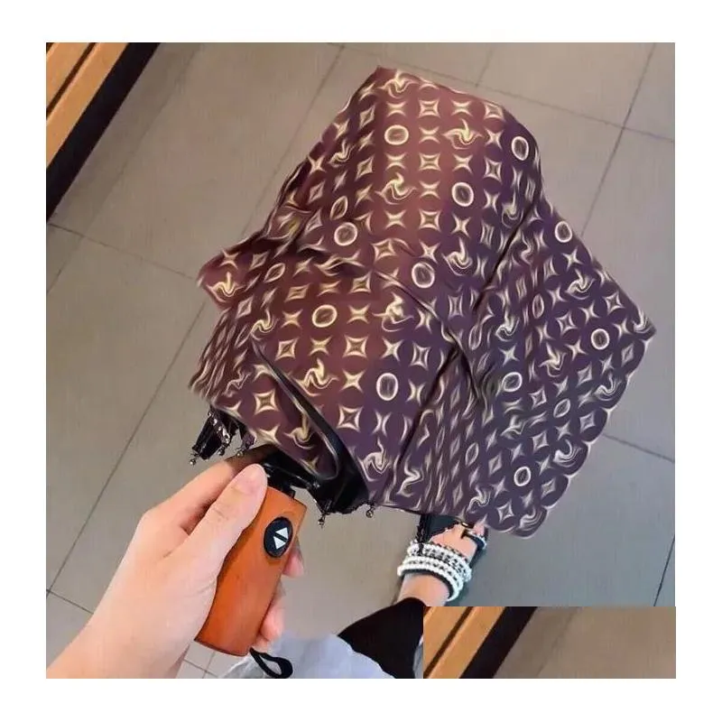 simple star umbrellas hipster automatic folding designer umbrellas top quality outdoor travel luxury multifunction sun umbrellas