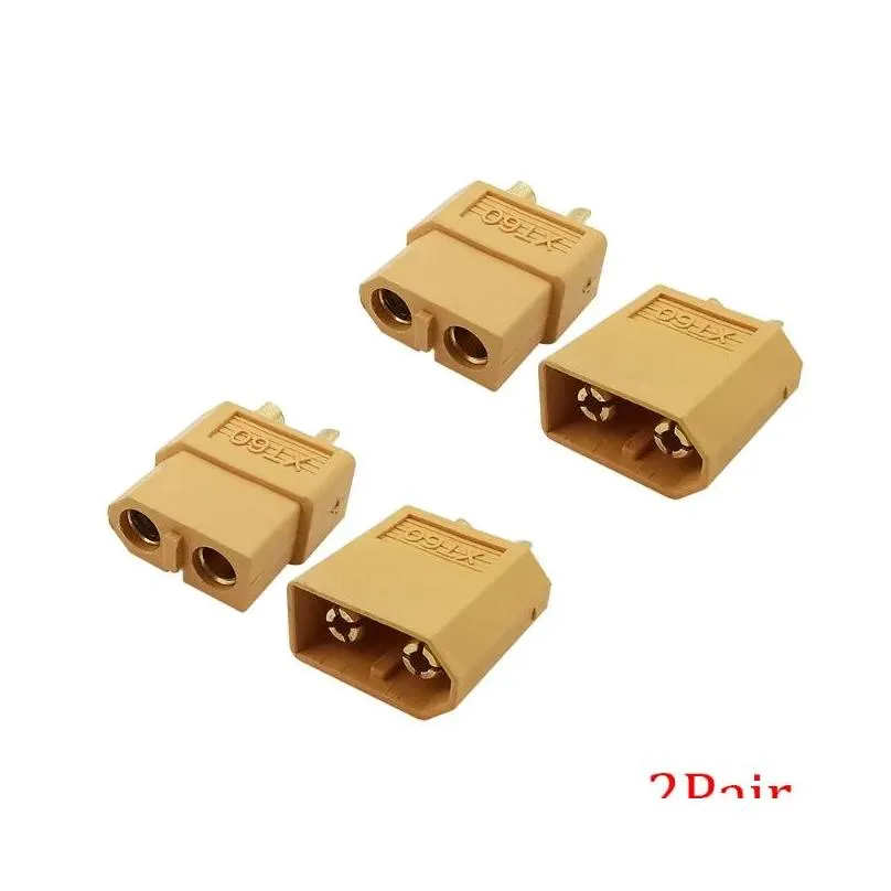 lighting accessories 1/2/5pair xt60 power connector plug xt-60 male female jack socket rc lipo battery adapter for quadcopter