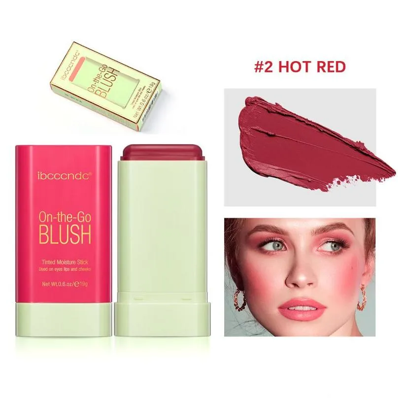 Blush Mti Use Makeup B Stick Solid Moisturizer Shadow Lips And Cheek Ber Waterproof Peach Creamy Brand Ibcccndc Drop Delivery Health B Dh9Zi