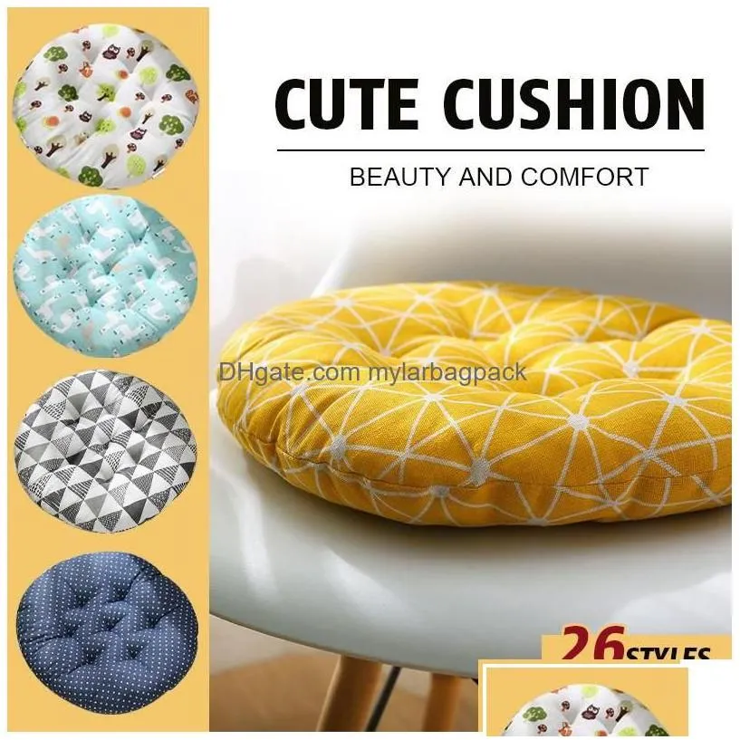 cushion/decorative pillow round cushion 30/40/45/50cm office chair tatami meditation sofa throw pillows yoga floor mat decor seat drop