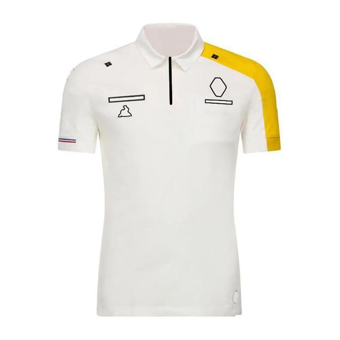 F1 Polo Shirts Racing Team Lapels T-shirt Formula 1 Driver T Shirt Jersey Car Fans Summer Outdoor Sport Quick Dry T-shirts Plus Size