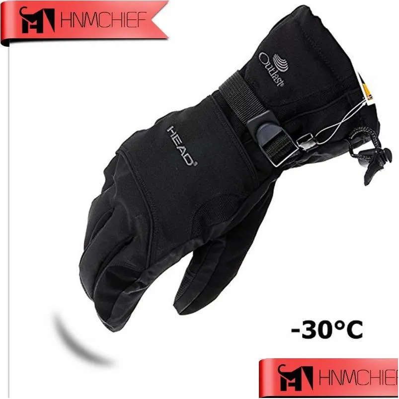 mens winter glove ski gloves outdoor sport gloves snowboard gloves snowmobile motorcycle riding winter windproof waterproof unisex