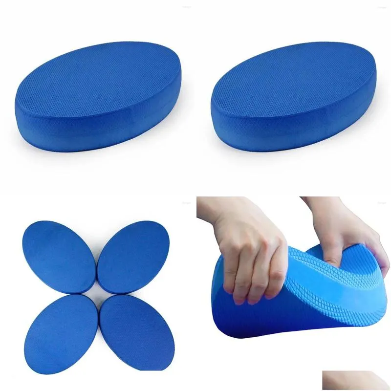 yoga blocks non-slip foam pad stability trainer mat for dancing training pilates fitness knee cushion