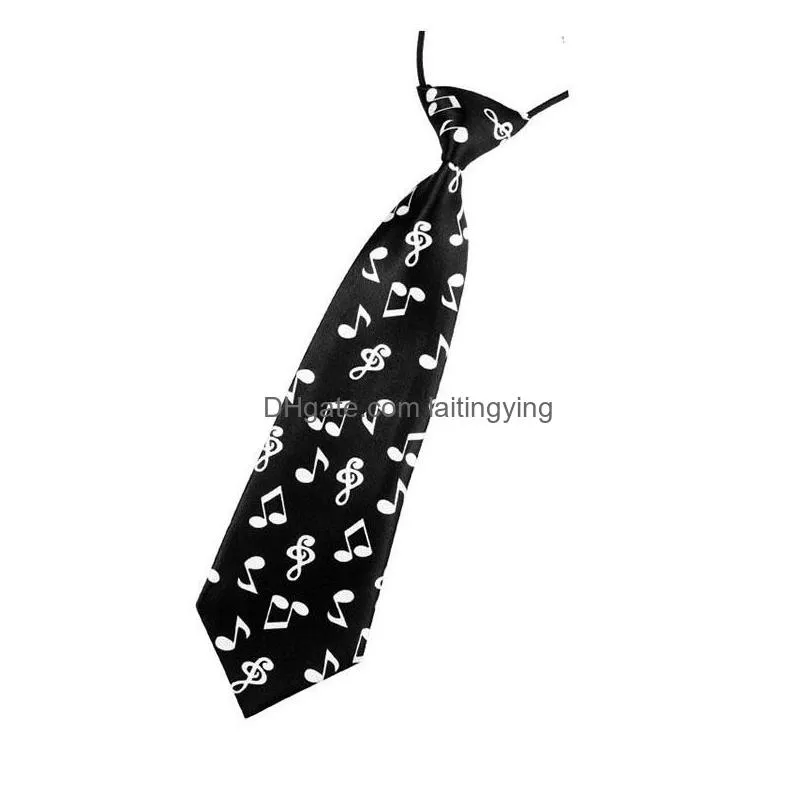 ties kids necktie adjustable elastic neck tie the baby accessories printed mti styles mixed drop delivery maternity dhfl5