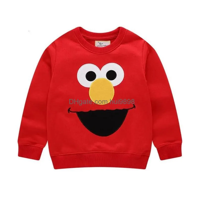 hoodies sweatshirts jum meters autumn elmo baby boys girls cartoon shirts fashion clothing long sleeve hoody tops drop delivery kids m