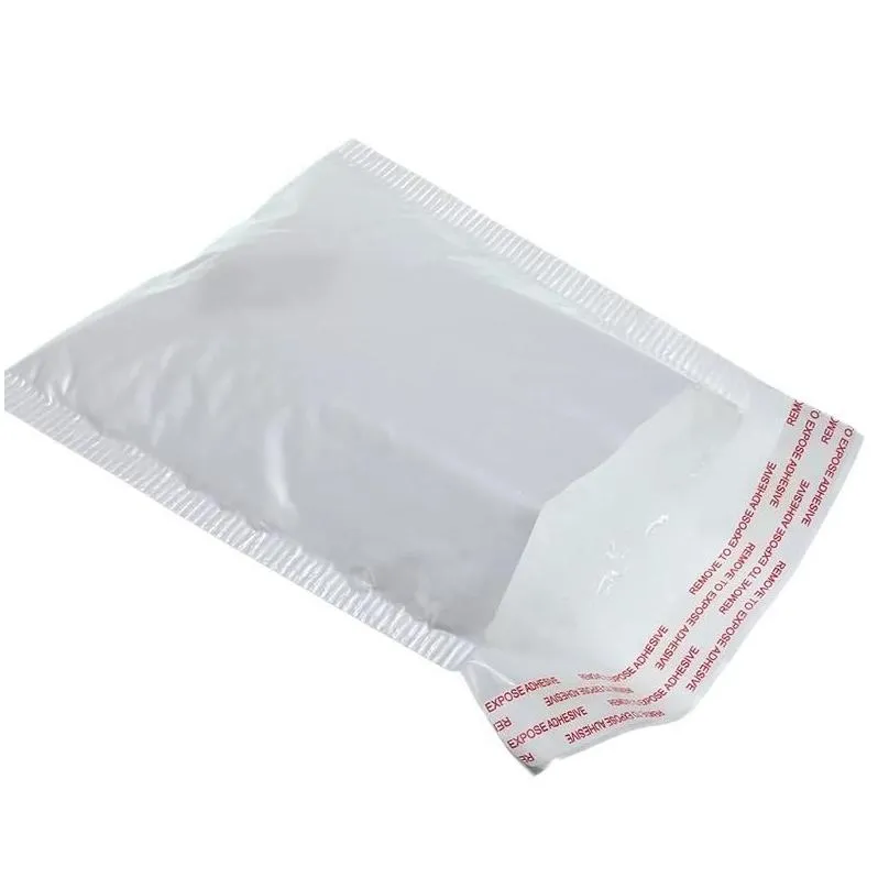 Storage Bags 20/50 Pcs Convenient White Foam Envelope Bag Different Specifications Mailers Padded With Bubble Mailing