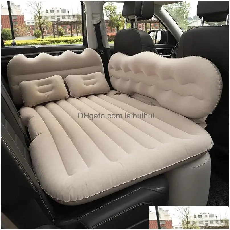 other interior accessories car travelling bed mattress automobile rear flocking inflatable camp sofa sleeping mat blow up for kids