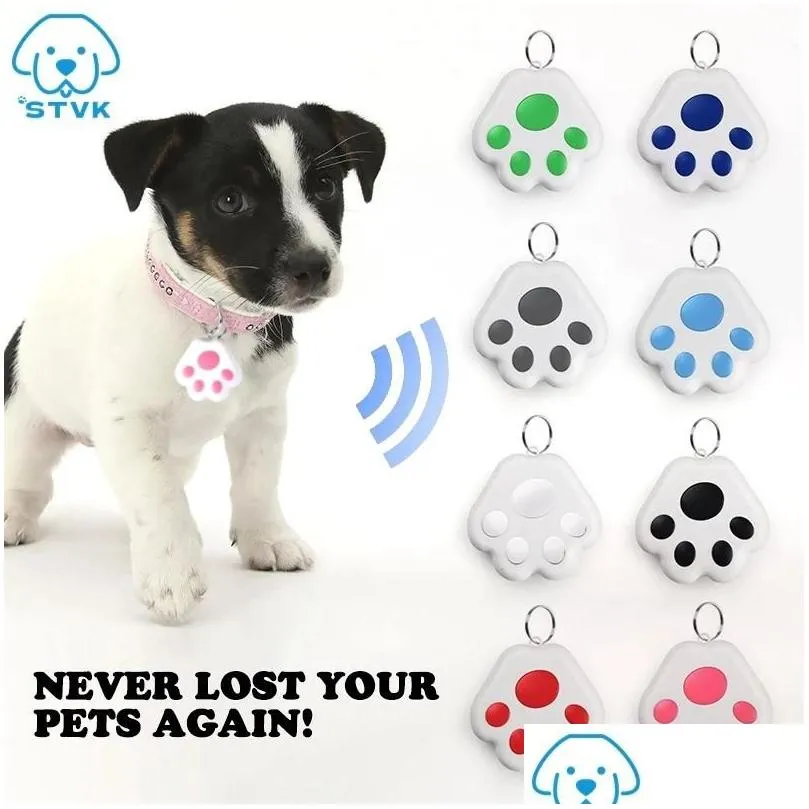 Dog Claw Mini Gps Tracker for Pet Supplies Cat Children Elderly Anti-Lost Device Locator Tracer Dog Collars Key Tracking B