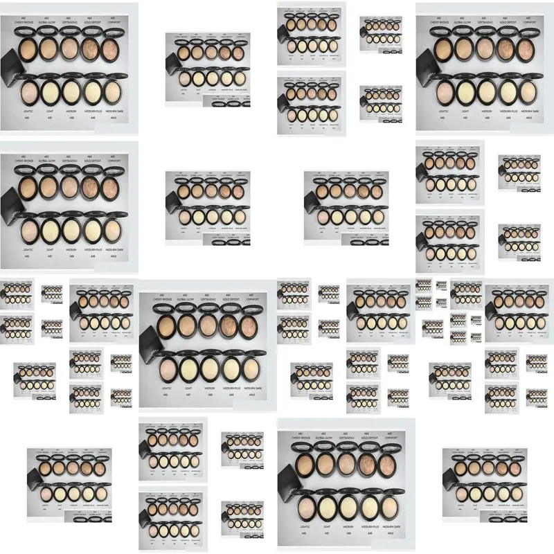 2018 high quality makeup mineralize skinfinish poudre de finition 10g 10 different color5pcslot4258920