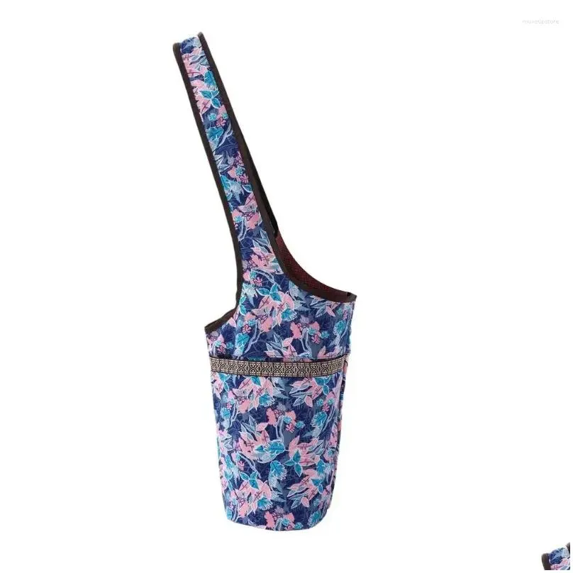 outdoor bags single shoulder crossbody bag cute yoga mat holder long fitness washable tote with pockets multifunctional