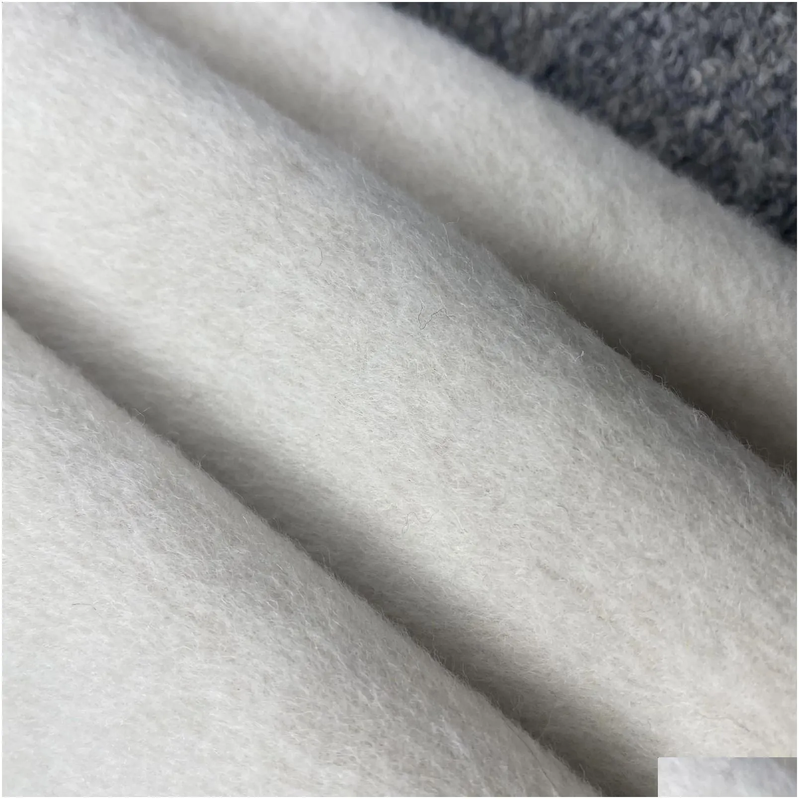 women`s wool blends janefur real fur coat oversized 2023 fashion luxury white belted long cashmere with natural 231116