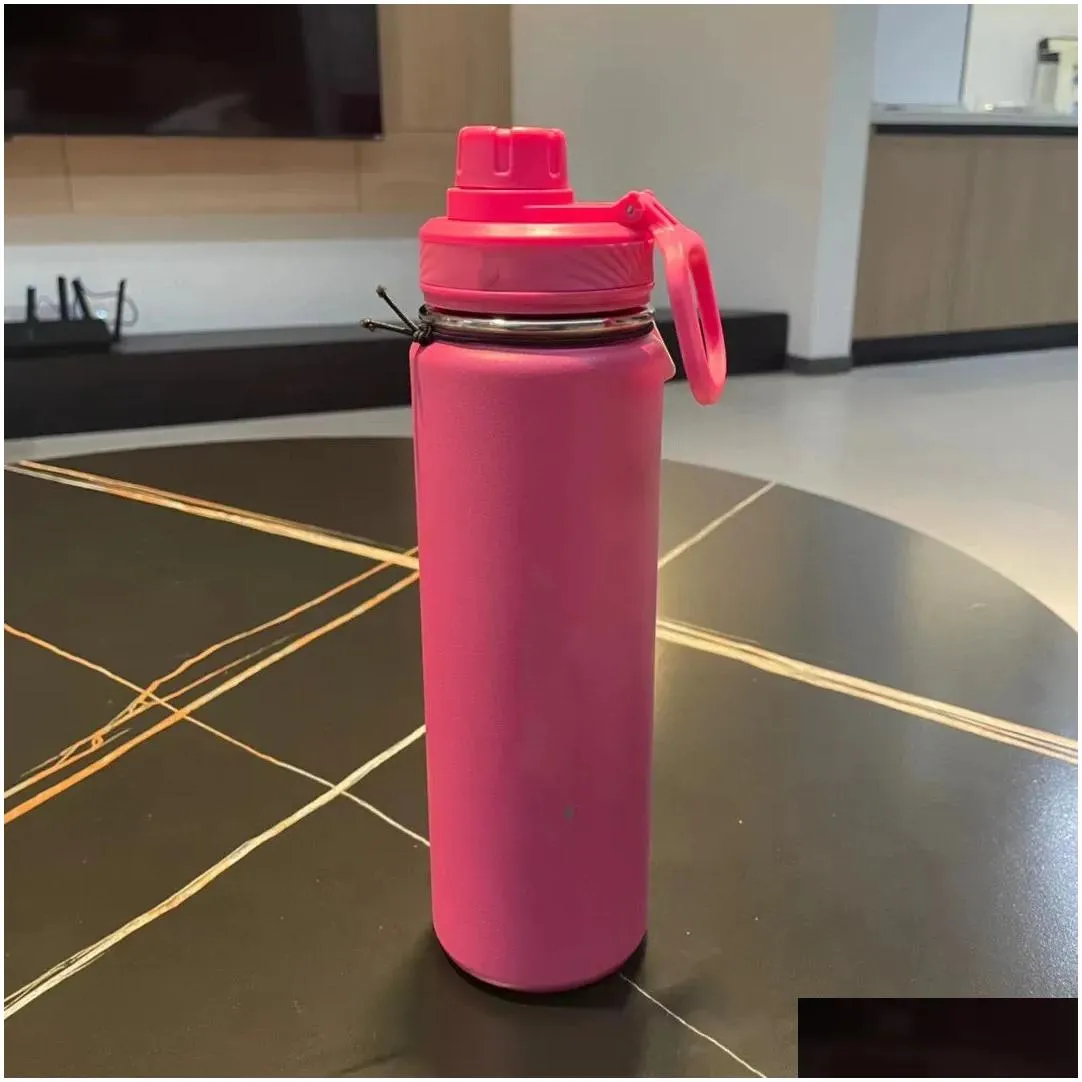 ll logo designer stainless steel thermos:water bottles 710ml insulated cup stainless steel pure vacuum portable leakproof outdoor yoga & sports