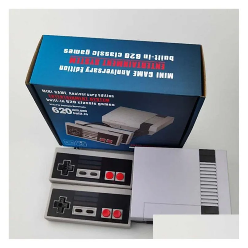 with retail boxs Mini TV can store 620 500 Game Console Video Handheld for NES games consoles by Sea Ocean freight