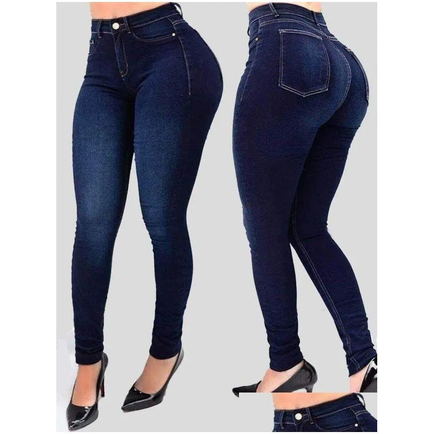 women shaping jeans skinny pencil pants denim push up butt lifting jeans slim woman pantalones jean trousers