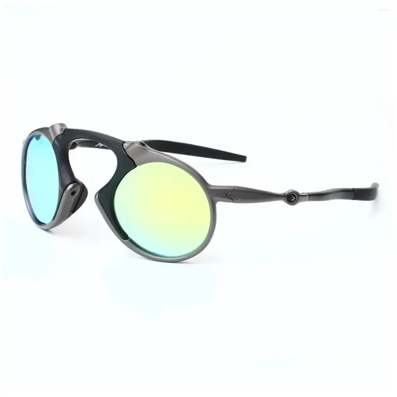 Sunglasses 2024 Polarized Sport Fishing Running Driving X Metal Madman Men Women Bike Eyewear Sun Glasses Cycling Goggles Drop Deliv Otgip