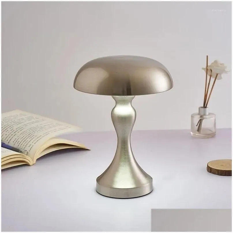 Table Lamps USB Night Light Bar Restaurant Living Room Decorative Lamp Bedroom Bedside Bronze