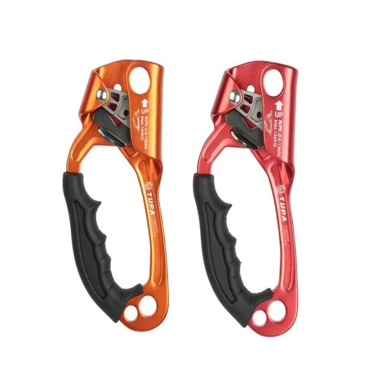 outdoor gadgets professional arborist rock climbing equipment carabiner mountaineer right hand climbing ascender cave rope