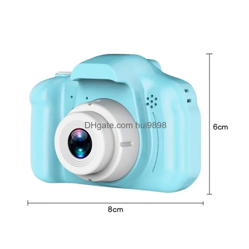 x2 children mini camera kids educational toys for baby gifts birthday gift digital 1080p projection video cameras shooting5756685