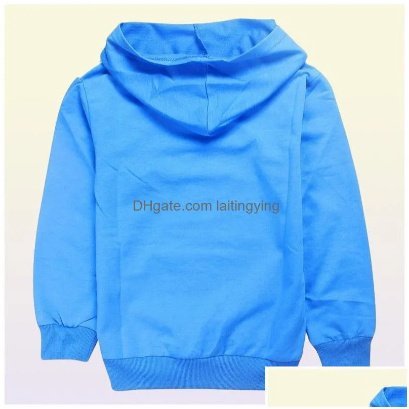 print hoody kids hooded sweatshirt casual tops boys girls hoodies cotton t-shirt children clothes moletom infantil 2011279904676