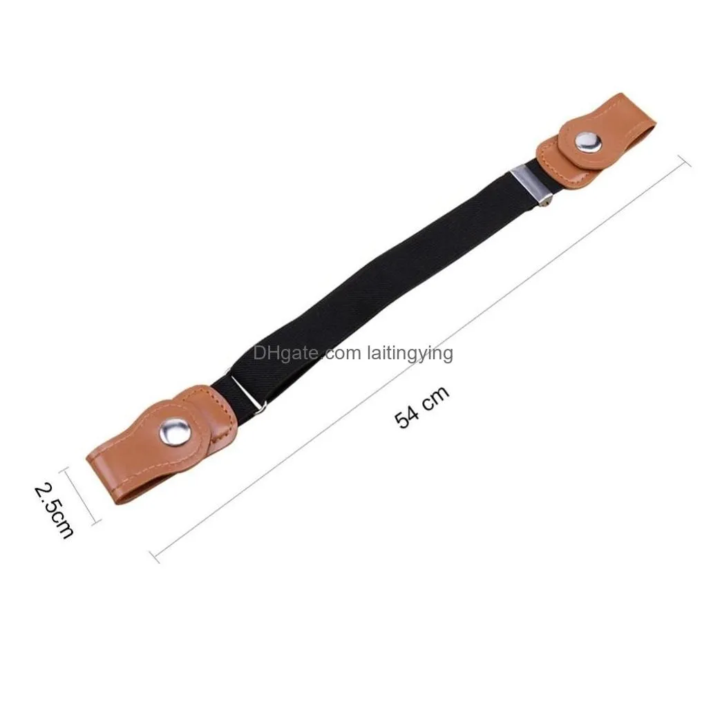 belts suspenders child buckle- elastic belt 2021 no buckle stretch for kids toddlers adjustable boys and girls jeans pants drop de