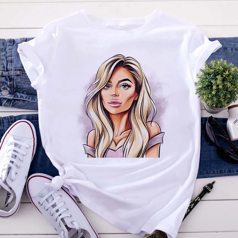 Women`S T-Shirt Womens T-Shirt Plus Size S-3Xl Designer Fashion White Letter Printed Short Sleeve Tops Loose Cause Clothes 26 Colours Dhzfb