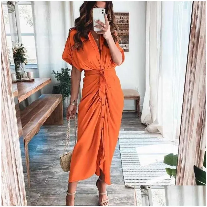 retail women shirt dresses designer commuting plus size s3xl long dress fashion forged face clothing