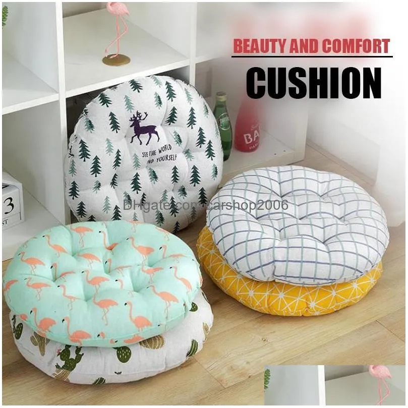 cushion/decorative pillow round cushion 30/40/45/50cm office chair tatami meditation sofa throw pillows yoga floor mat decor seat