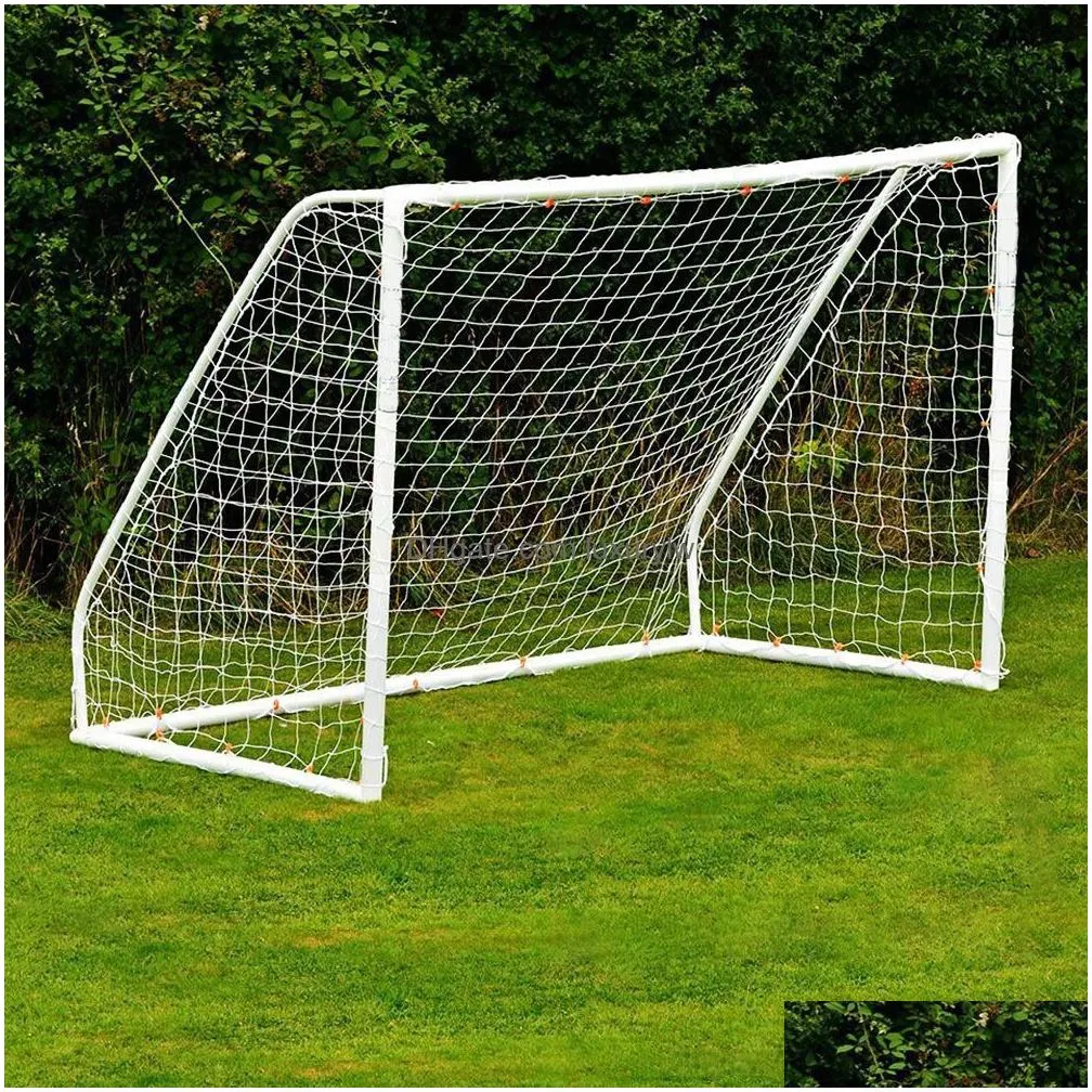 Balls Balls Full Size Football Goal Net Soccer Post Training Accessories Material 230428