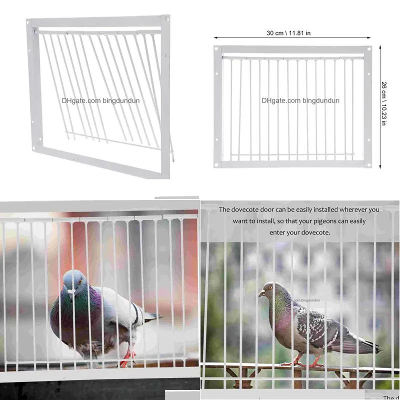 Nests Pigeon Cage Door One Way Entrance Door Bird Cages T Traps Birdcage Iron Wire Traps Door Racing Pigeon Bird Cage