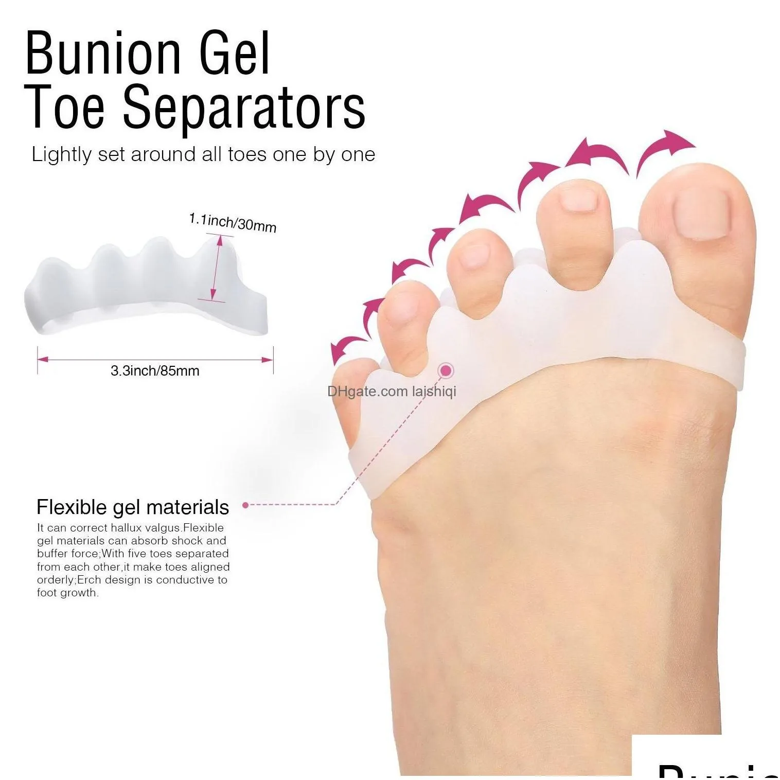 foot treatment bunion corrector protector sleeves kit for cure pain in big joint tailors hallux valgus hammer separators drop delive