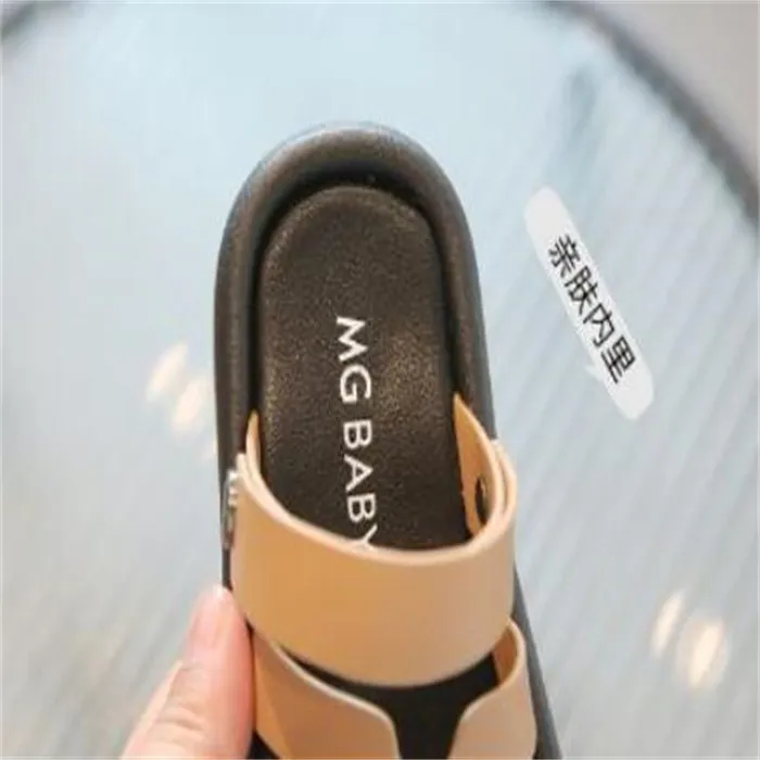 Kids Shoes Boys Girls Sandals Slippers Open-toed Roman Shoes Children Sneakers Outdoor Beach Slides Baby First Walkers