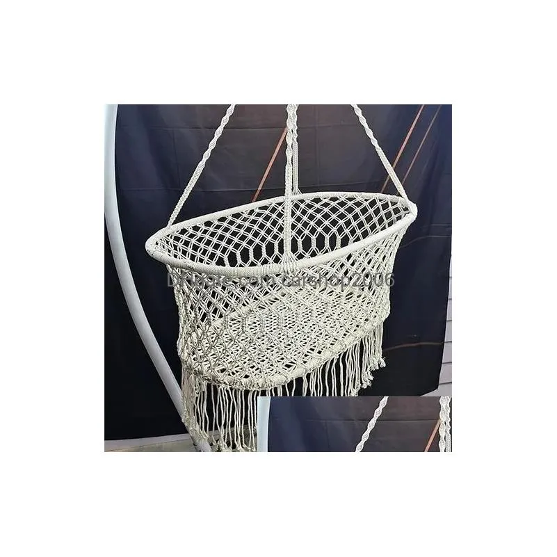 cozy and safe baby hammock cradle swing bed born hanging woven basket in white - perfect for infants 0-6 months - camp furniture