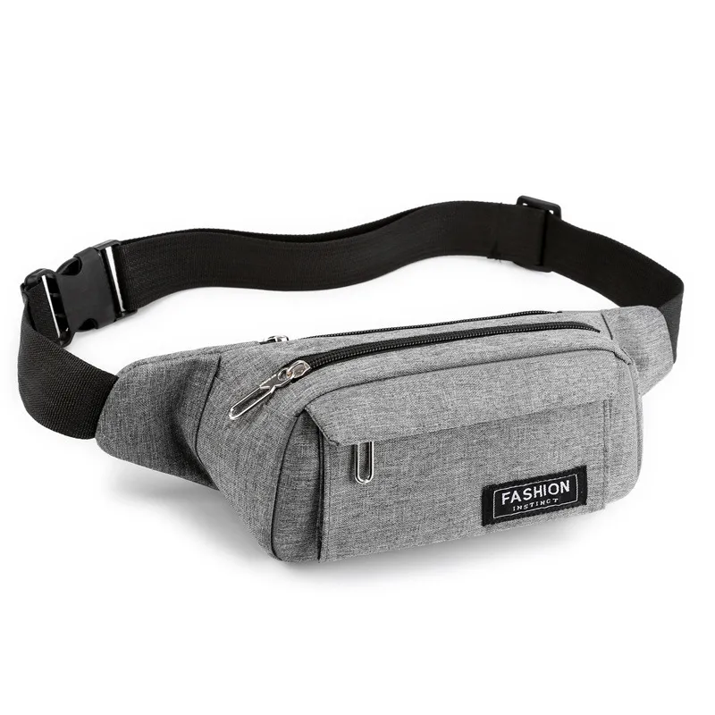 Outdoor Bags Waist Bag Uni Fanny Pack Fashion Men Canvas Messenger Shoder Drop Delivery Sports Outdoors Dhiqo