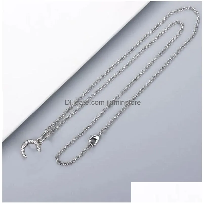 Pattern Pendant Necklace High Quality Silver Plated Necklace New Pendant Couple Retro Necklace Fashion Jewelry Supply2351749