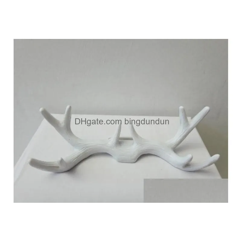 wedding decoration resin antler place card holder for wedding favors supplies whole7989587