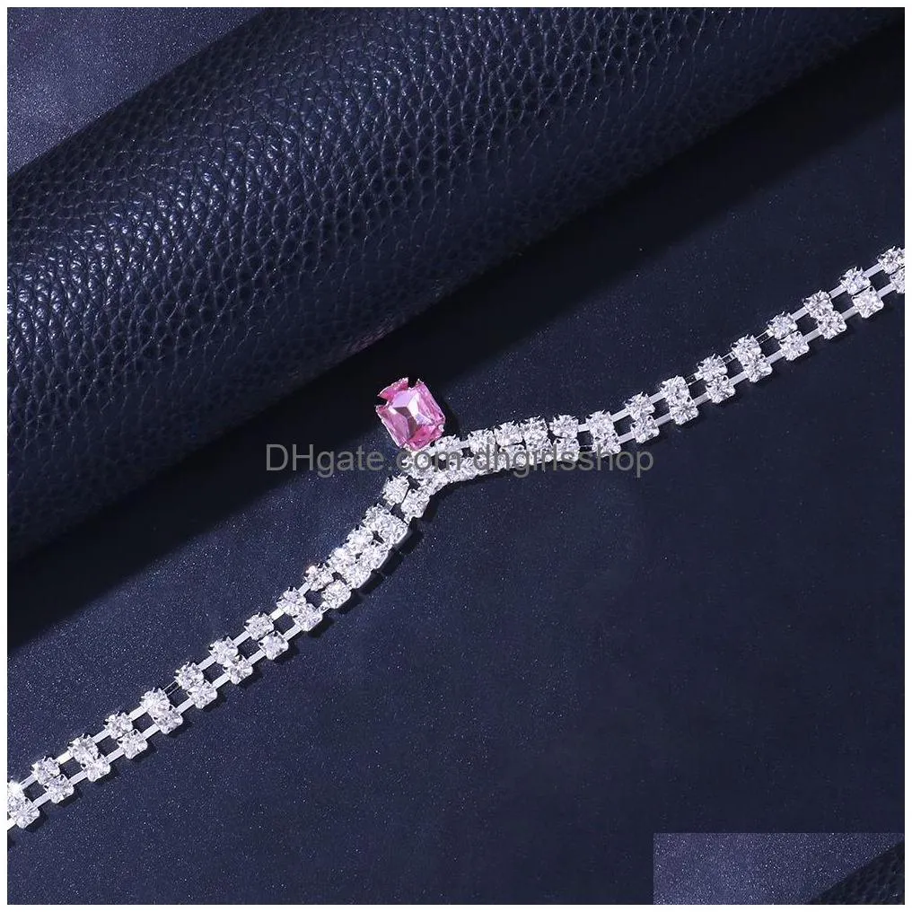 other stonefans sexy square crystal non piercing jewelry lingerie for women festival nipple chain jewelry adult gift girls 221008