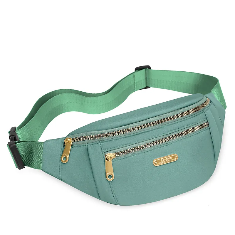 Outdoor Bags Waist Bag Uni Fanny Pack Fashion Women Canvas Messenger Shoder Drop Delivery Sports Outdoors Dhrc1