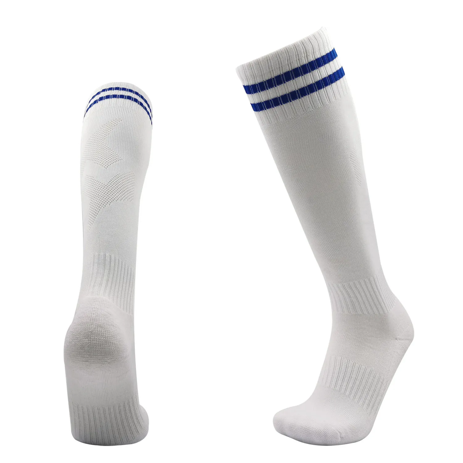 Sports Socks Soccer For Kids And Adt Football Stocking Over Knee Stripes Long Tube Absorbent Sweat Anti Slip Sock Drop Delivery Outdoo Dhasb