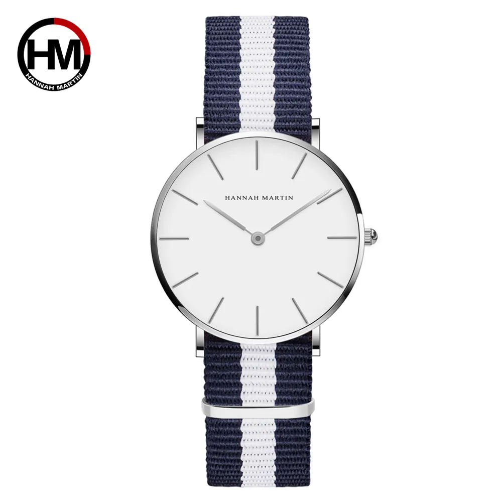 Wristwatches Drop Japan Quartz Simple Women Fashion Watch White Leather Strap Ladies Wrist Watches Brand Waterproof Wristwat Dhgarden Dh0Z9