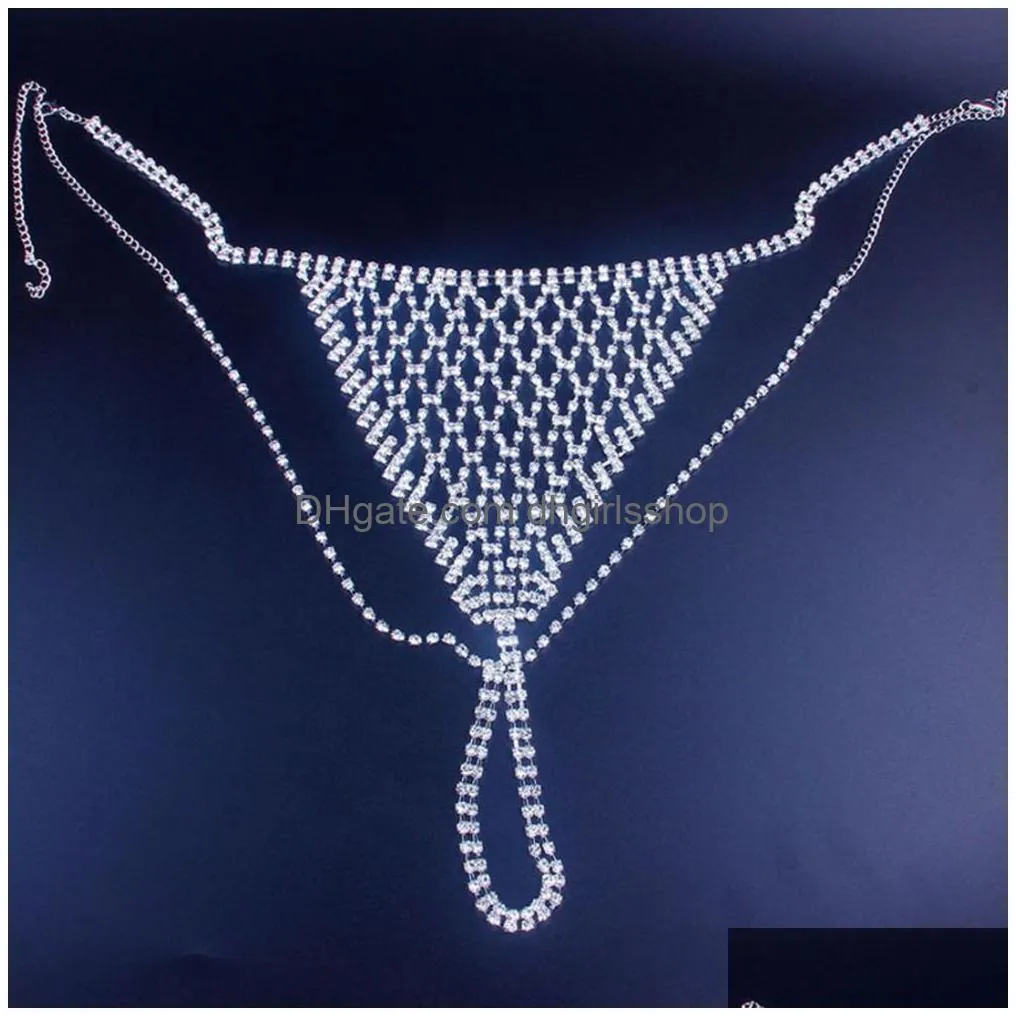 other stonefans mesh crystal bralette underwear sexy jewelry for women bling body chain bra harness waist jewellery party 221008