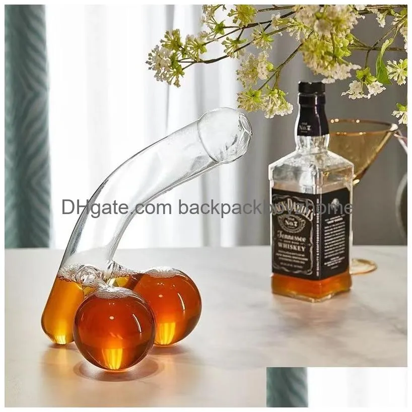 wine glasses *decanter fun decanter high borosilicate glass decanterunique funny decanter whiskey decanter whisky 230628