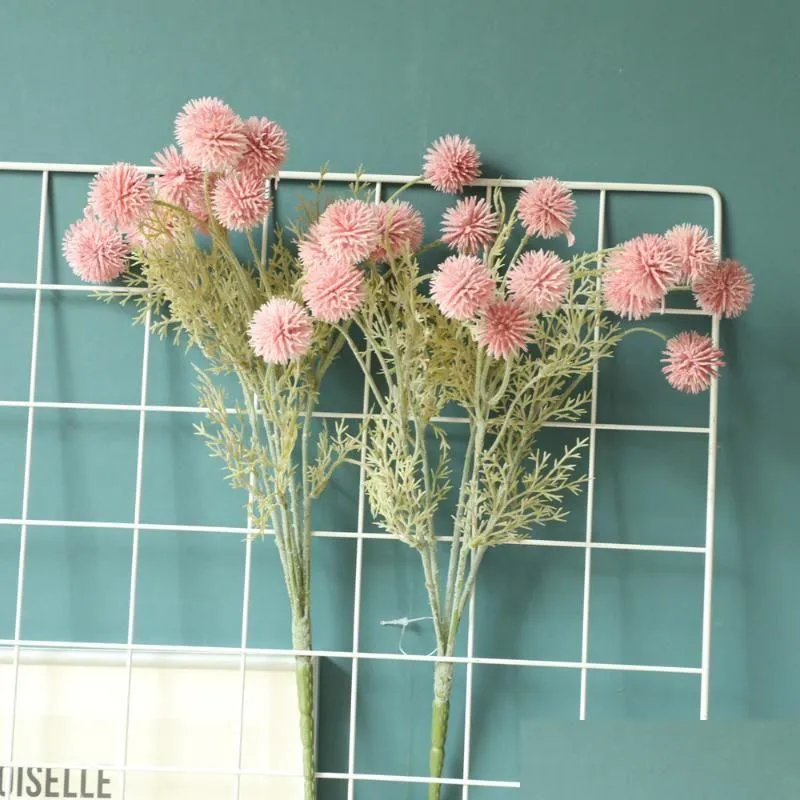 decorative flowers wreaths bayberry-like flower ball branch simulation fake plants garden living room decoration floor display plastic