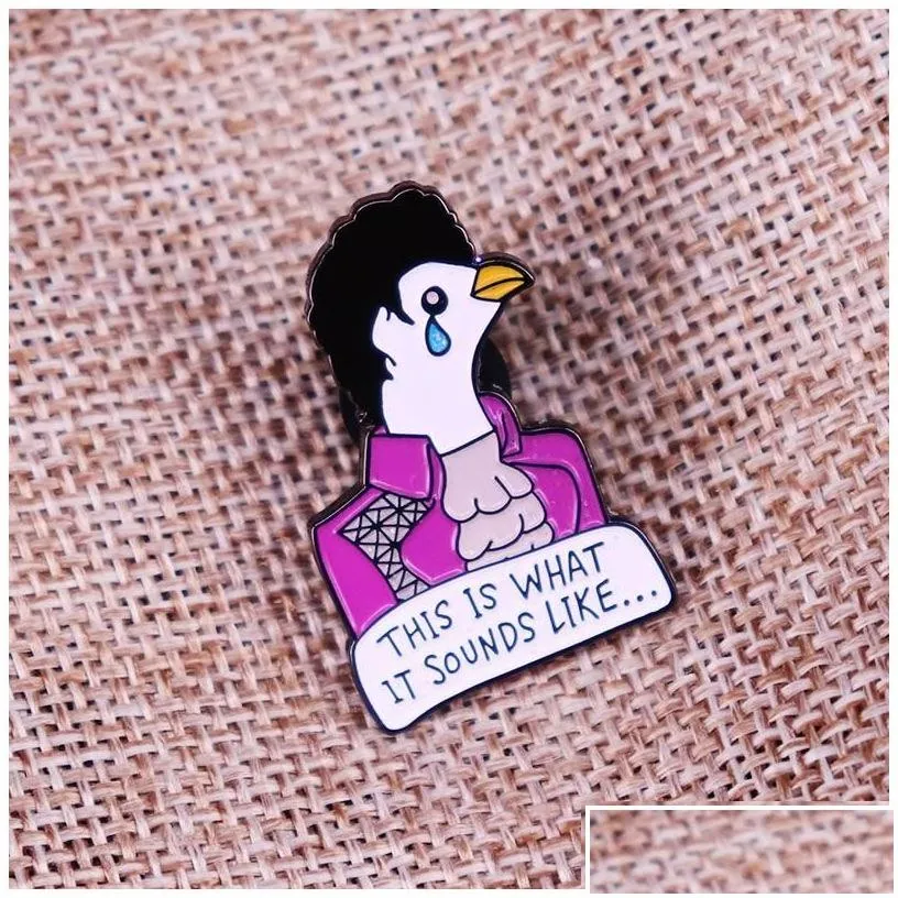 other fashion accessories s cry purple x rain prince enamel pins lapel pin this is what it sounds like badge jewelry gift for drop del